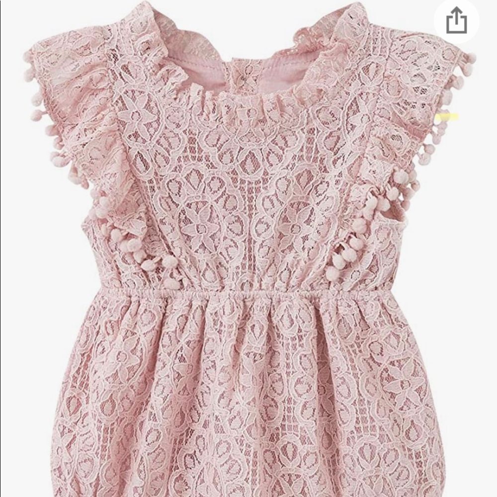 Baby Girl Lace Romper